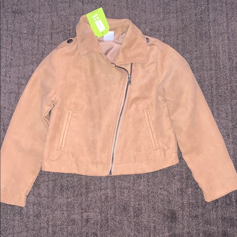 Faux leather jacket